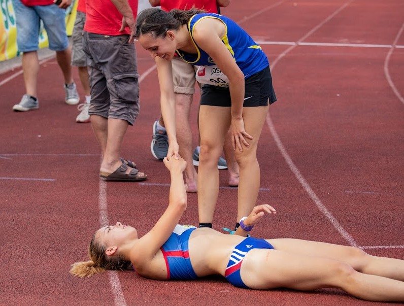 A window of processing lactate. <br><br>Laufmeeting Andorf 2018, 3000m, mixed start
