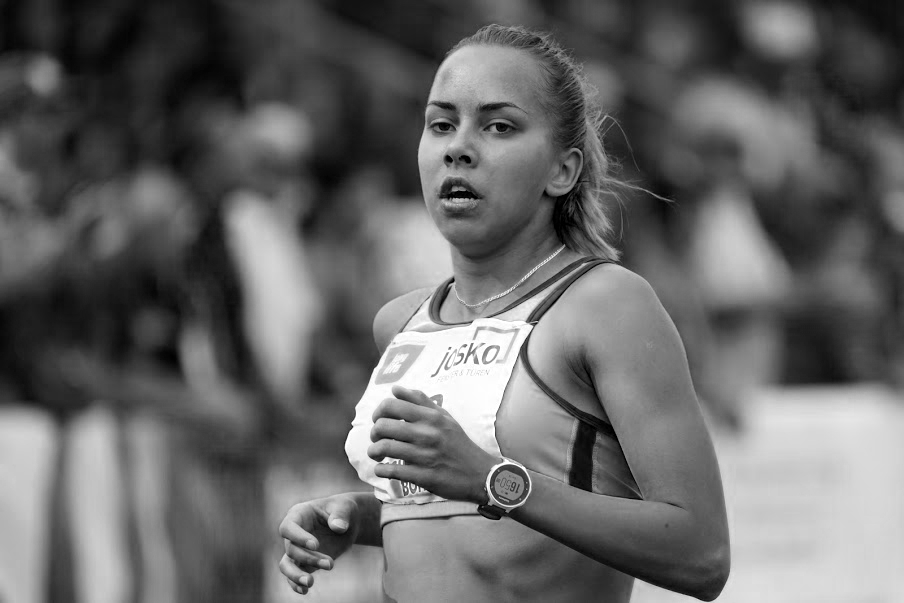 Hearing people call 'der Erste Frau!'<br><br>Laufmeeting Andorf 2018, 3000m, mixed start
